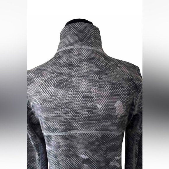 Nautica Competition Jacket Womens S Top Pockets Zip Camo Snake Print Stretch EUC - Picture 5 of 12